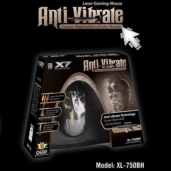 A4-Tech XL-750BH Bronz Lazer Gaming Oyuncu Mouse - Resim 3