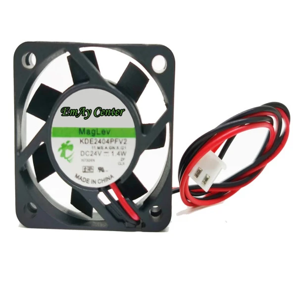 40x40x20 24 Volt DC Aksiyel Fan 4020 24V Kare Fan 3D Printer Fanı ürün görseli 1