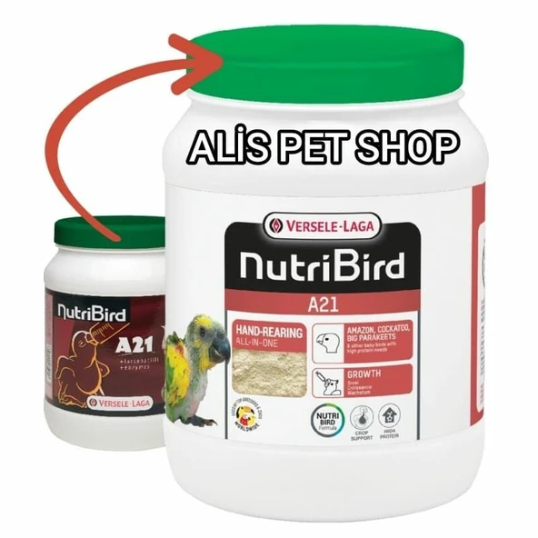 Nutribird A21 Yavru Elle Besleme Maması 1300 gr ürün görseli 1