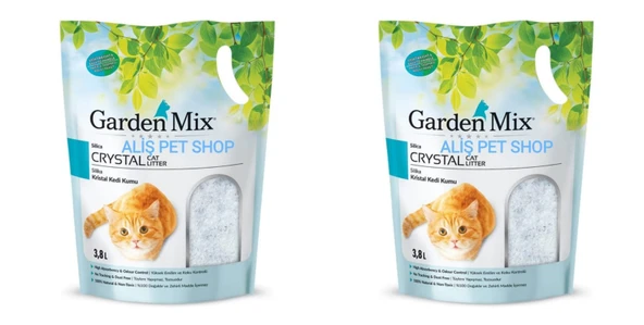 Gardenmıx Slıca Kedi Kumu 1.4 Kg - 3.8 L X 2 ADET ürün görseli 1