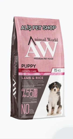 Kuzu Etli Pirinçli Yavru Köpek Maması 15 Kg ürün görseli 1