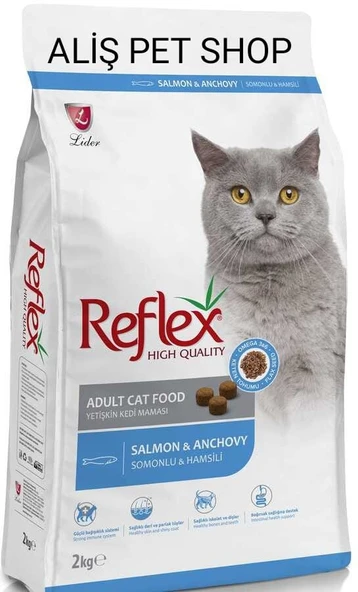 Somonlu & Hamsili Yetişkin Kedi Maması 2 Kg ürün görseli 1