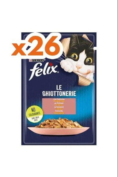 Somonlu Yetişkin Kedi Yaş Maması 26 X 85 gr ürün görseli 1