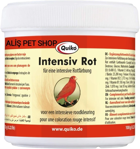 İntensive Ret Kırmızı Renk Boyası 100gr (Orjinal paket) ürün görseli 1