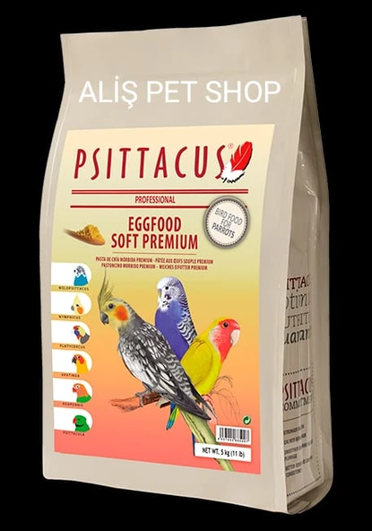 PSİTTACUS YUMUŞAK PREMIUM YUMURTA ÜRÜNÜ 5 kg ürün görseli 1