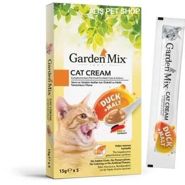 Garden Mix Kedi Kreması Ördek Malt 15grx5 Ad ürün görseli 1