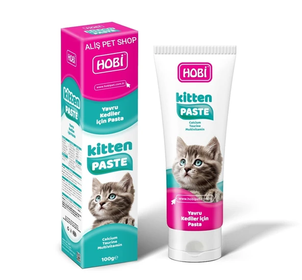 Hobi Kitten Paste Yavru Kediler İçin Multivitamin Pastası 100gr ürün görseli 1