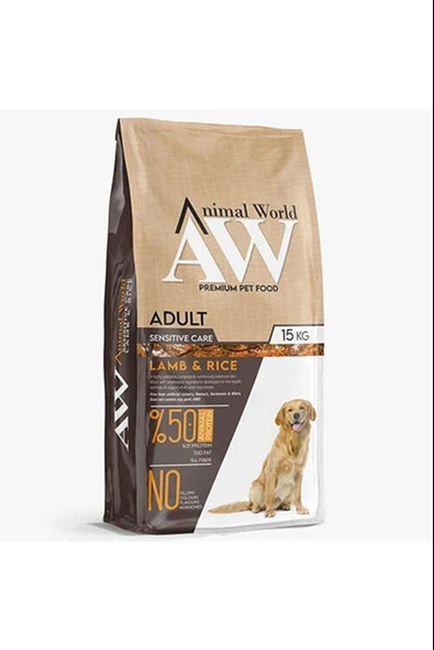 Sensitive Lamb Rice Kuzu Etli Köpek Maması 15 kg ürün görseli 1