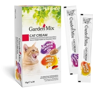 Garden Mix Kedi Kreması Xxl Somon Ördek 15Grx24 Ad ürün görseli 1