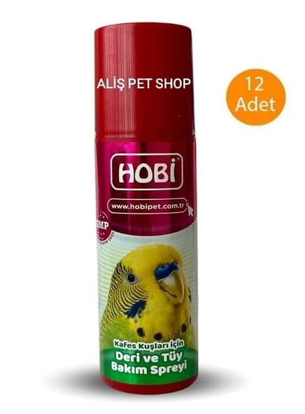 Kafes Kuşları Için Deri Ve Tüy Bakım Spreyi 200 Ml X 12 Adet ürün görseli 1