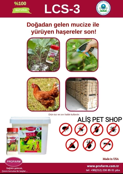 Profarm Celatom LCS-3 Bit Pire Kene Öldürücü 120 g - Resim 3