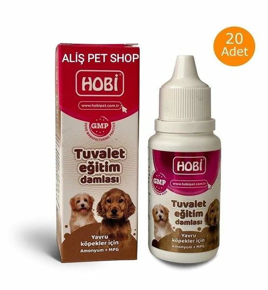 Köpekler Için Tuvalet Eğitim Damlası 30 Ml X 20 Adet ürün görseli 1