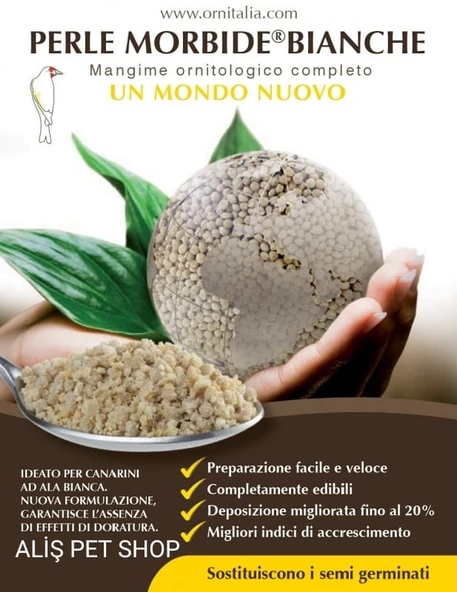Kuş Maması Nemlendiricisi Bianco 1 Kg (Bölünmüş) ürün görseli 1