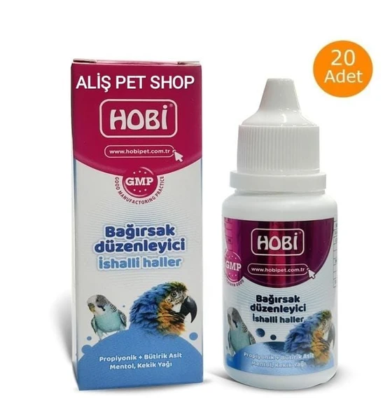 Hobi Kafes Kuşları İçin  30 Ml X 20 Adet ürün görseli 1