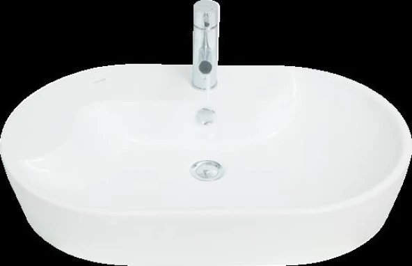 Creavit TP172 45X70 cm Set Üstü Lavabo - Resim 4
