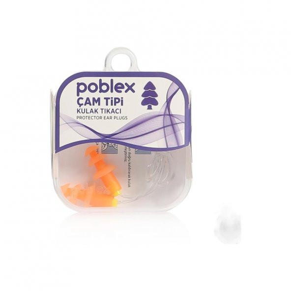 Poblex Çam Tipi Kulak Tıkacı ürün görseli 1