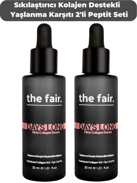 the fair. Sıkılaştırıcı Kolajen Destekli  2'li Peptit Seti ürün görseli 1