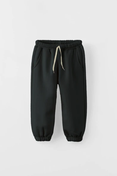 Pamuklu Jogger Şardonlu 3 iplik Eşofman Alt MNK0645 ürün görseli 1