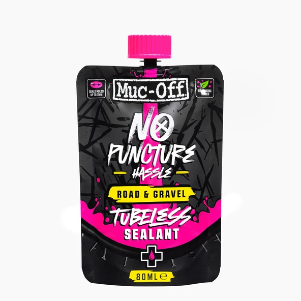 Muc-Off No Puncture Hassle Road&Gravel Tubeless Sıvısı 80ML 500486 ürün görseli 1