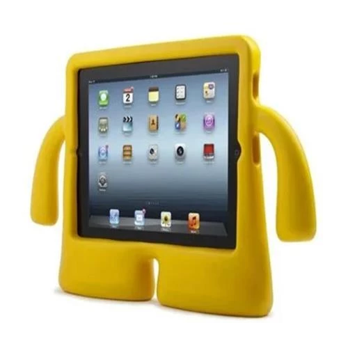 Ceponya Apple iPad Pro 10.5 Figürlü Silikon Çocuk Tablet Standlı Kılıf ürün görseli 1
