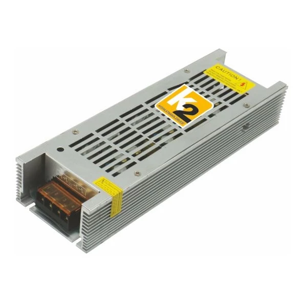 K2 KLD200B 200 Watt 16,7 Amp Slim Kasa Adaptör ürün görseli 1