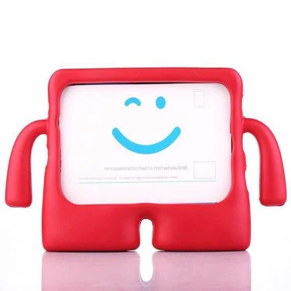 iPad 9.7 2018 Figürlü Silikon Çocuk Tablet Standlı Kılıf ürün görseli 1