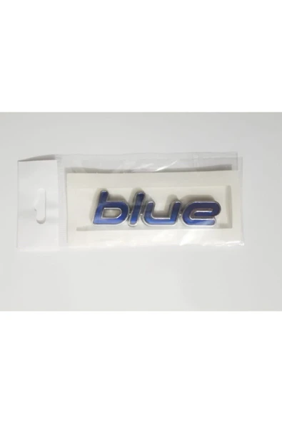 Blue-yazı-accent-blue-bagaj-yazısı ürün görseli 1