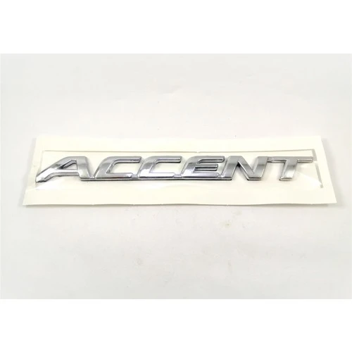 Behin Dizayn HYUNDAI UYUMLU Accent Blue Bagaj Yazısı 187mm-17mm 2011-2019 ürün görseli 1