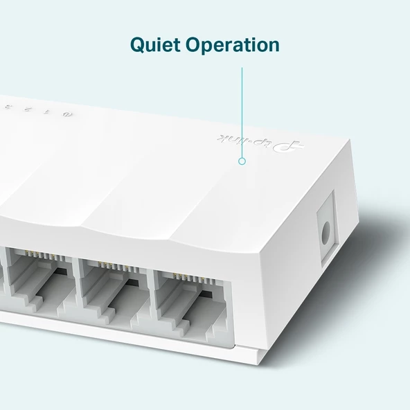 TP-LINK LS1005 5PORT 10/100 YÖNETİLEMEZ SWITCH - Resim 4
