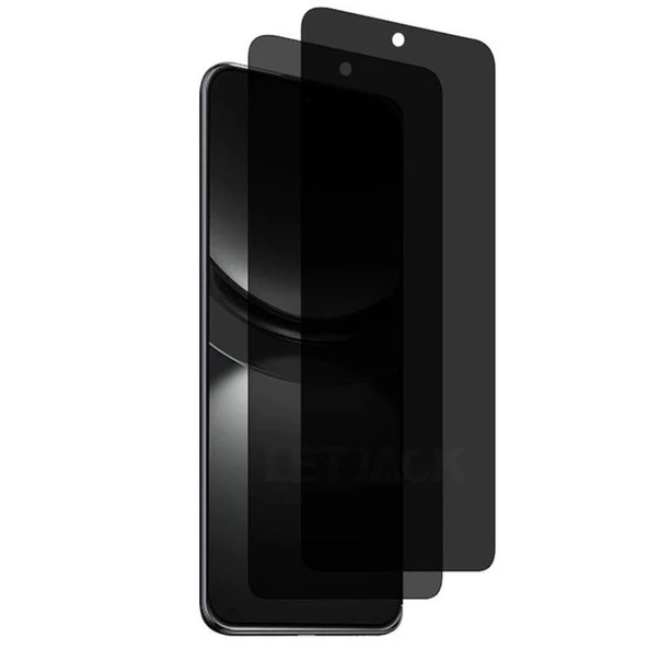 Huawei Nova 12S ile Uyumlu HAYALET(Privacy) Esnek 9H Nano Kırılmayan Ekran Koruyucu ürün görseli 1