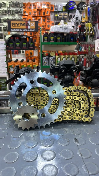 Cbf 150 Performans Zincir Dişli Takımı Arka 36T -Ön 16T Oringli Zincir Cb 125E,Cb 125 Arasmto ürün görseli 1