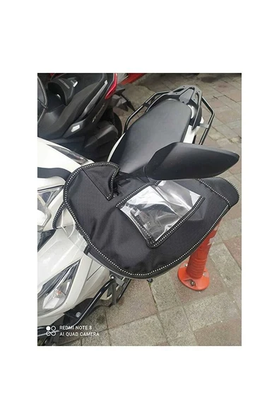 Honda Dio Uyumlu Telefon Tutuculu Elcik Koruma _Supermto ürün görseli 1