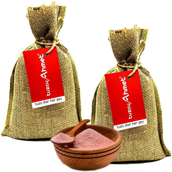 Tuzcu Ahmet 2 Adet 1 Kg  Orjinal Himalaya Tuzu (İnce Halde) ürün görseli 1