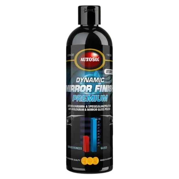 Autosol Dinamik İnce Çizik Hare Giderici, Bitirici Cila 250 ml ürün görseli 1