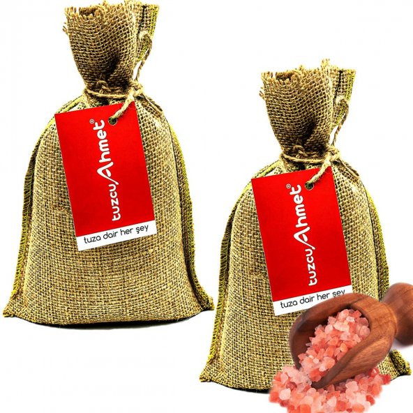 100 orjinal 2 Adet 1 Kg Himalaya Tuzu İri Taneli ürün görseli 1