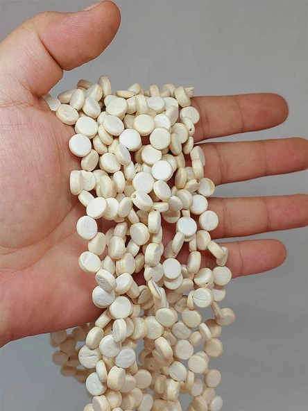 Hindistan Cevizi Kabuğu Ahşap Dizi Yassı Kesim 3*8mm (53050) ürün görseli 1