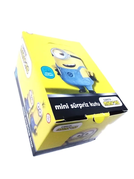 Hayal Sepeti sevimli minions karakterli kartlar + sticker + şekerleme nostajik kutu 1 adet ürün görseli 1