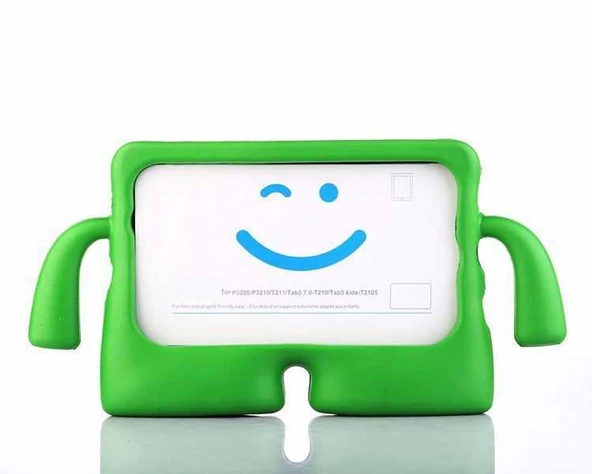 Galaxy Tab 4 7.0 T230 Figürlü Silikon Çocuk Tablet Standlı Kılıf ürün görseli 1