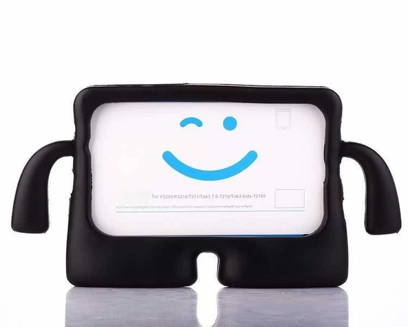 iPad Mini 2-3 Figürlü Silikon Çocuk Tablet Standlı Koruma Kılıf ürün görseli 1