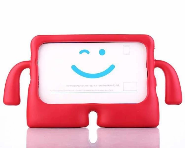 iPad 10.2 (8.Nesil) Figürlü Silikon Çocuk Tablet Standlı Kılıf ürün görseli 1