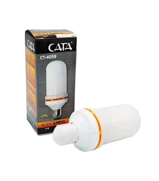 CATA E-27 5w Alev Efektli Led Ampul (Amber) ürün görseli 1