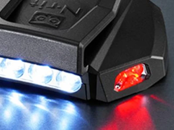 N-Rit Ultra Bright 6 Ledli Şapka Lambası - Resim 2