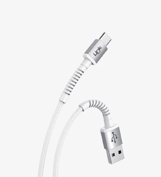 LİNKTECH USB - TYPE-C 3A 1mt Şarj Data Kablosu Karışık Renkler - Resim 4