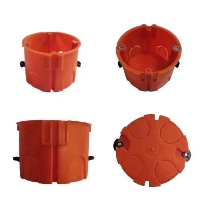 IŞILDAR Geçmeli Alçıpan Kasa Tekli Halogen Free Turuncu(1 Adet) ürün görseli 1