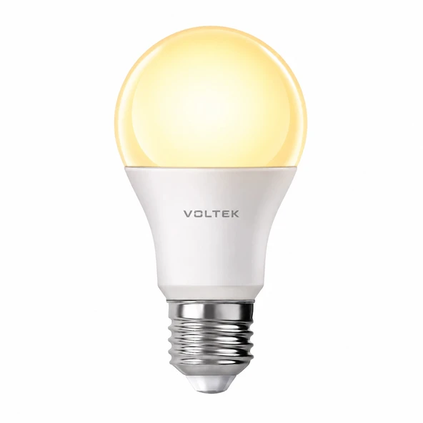 VOLTEK 9w Led Ampul E-27 Duylu GÜNIŞIĞI 3000K - Resim 3