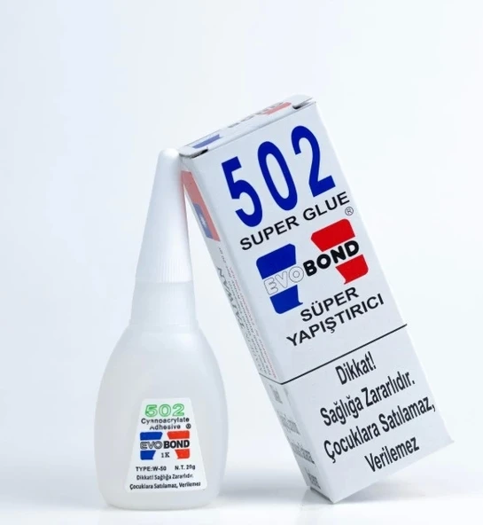 EVO BOND 502 Süper Japon Yapıştırıcı (Orjinal) ürün görseli 1