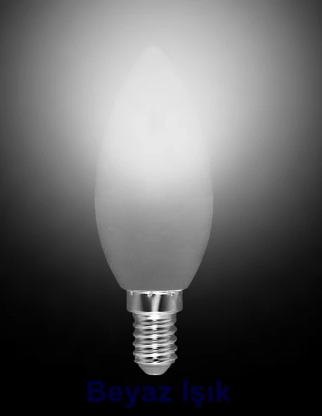 VİTO 6,5W LED AMPUL BEYAZ E-14 6400K - Resim 4