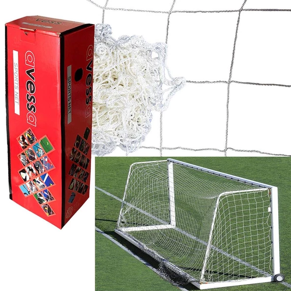 Avessa 3 Metre Futbol Kale Filesi 4 mm İp Kalınlığı KR118 ürün görseli 1