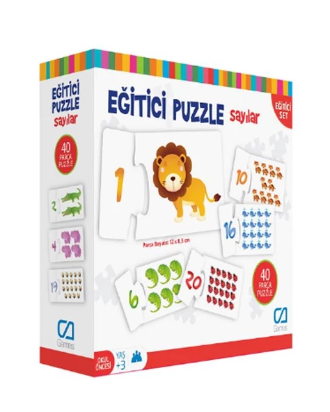 Eğitici Puzzle Sayılar ürün görseli 1