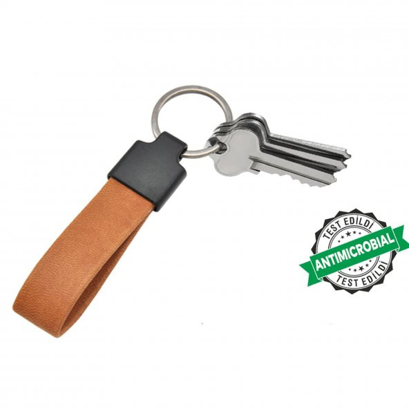 Pigado Taba Renk Metal Antibakteriyel Unisex Anahtarlık ürün görseli 1